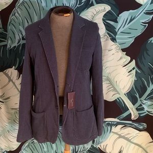 Comfy boyfriend sweatshirt blazer